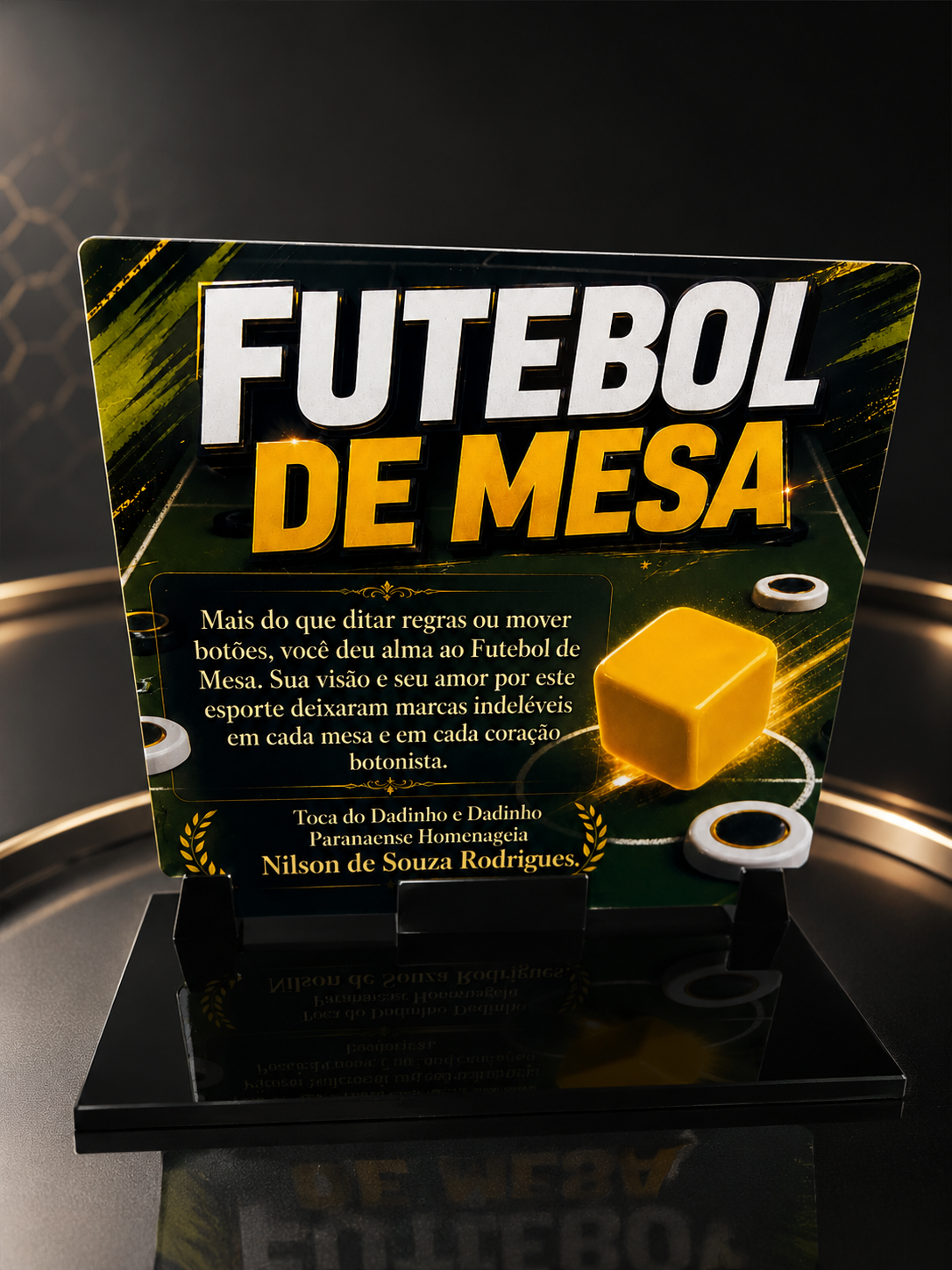 Placa de Homenagem